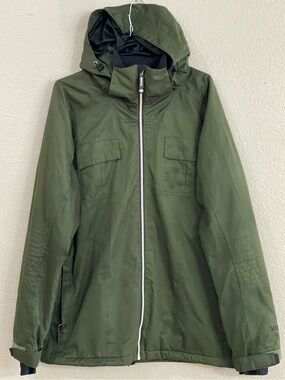 Sessions Ridge Series Olive Green Snowboard Jacket Men’s Size Large